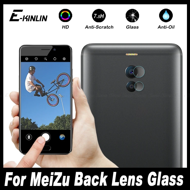 

Back Camera Lens Protective For MeiZu M1 M2 M3 Max M5 M6 Note Metal Clear Transparent Tempered Glass Rear Screen Protector Film