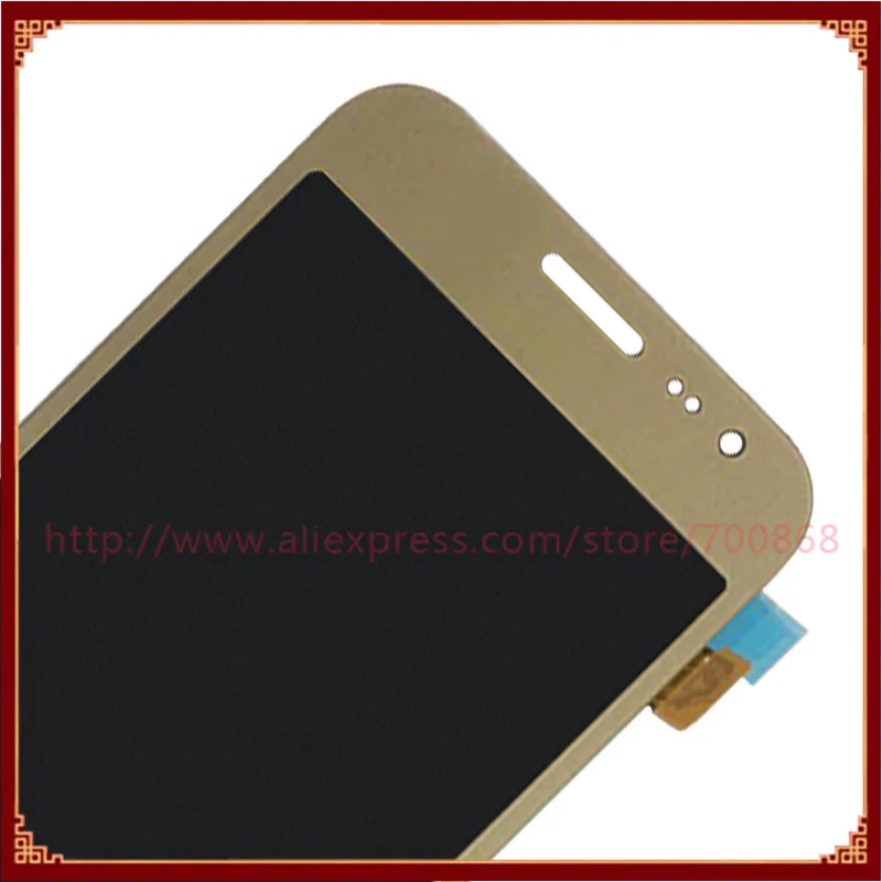 galaxy J200 lcd OLED gold-2