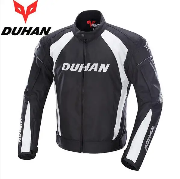 DUHAN мотоциклетная куртка гоночная Мото куртка одежда с пятью защитными дышащими водонепроницаемыми и ветрозащитными ламинированная ткань - Цвет: 1