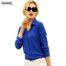1PC font b Women b font Chiffon font b Blouse b font Long Sleeve font b