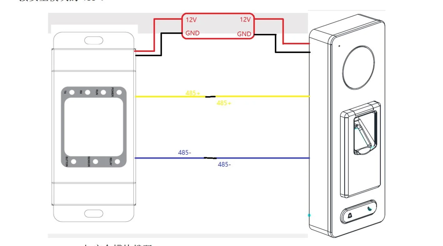 DS-K2M080 substituir DS-K2M060 Seguro Unidade De Controle