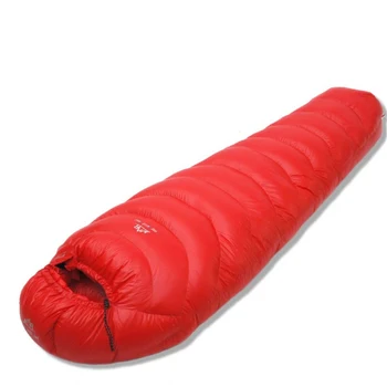 

Winter Ultralight Thermal Adult Mummy 90% White Goose Down Sleeping Bag Sack Compression Pack For Backpacking Camping Hiking