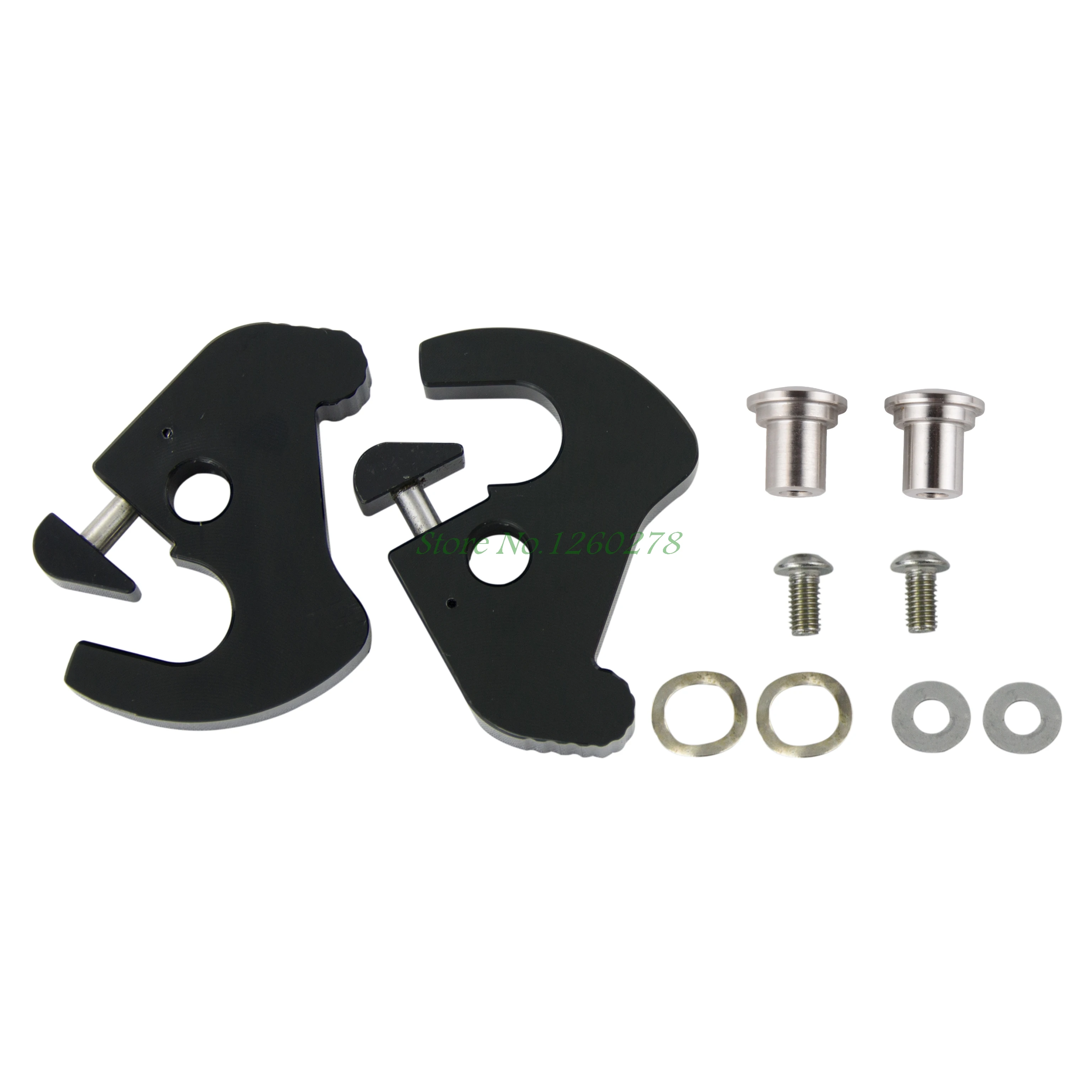 

For Harley Rotory Latch Kit Fits All Detachable Sideplates Sissy Bar Uprights