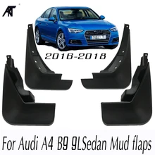 Mud Flaps For Audi A4 B9 9L 2016 2017 2018 Sedan Mudflaps Splash Guards Car Mud