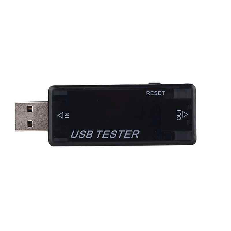 USB Напряжение Ток Емкость метр для huawei телефон зарядное устройство Доктор время работы power Bank емкость батареи тестер безопасности - Цвет: Black