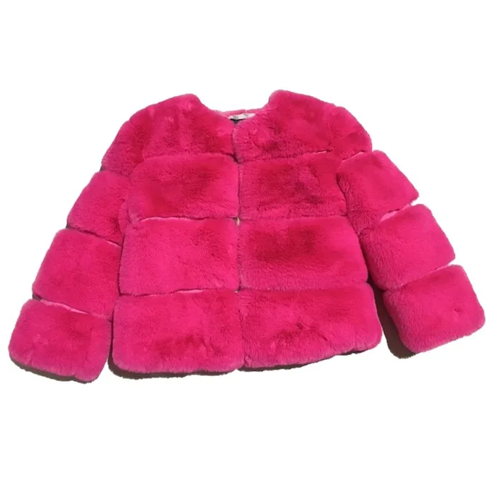 Promo 2019 baby jacket / Kids coat / Baby girl faux fur coat