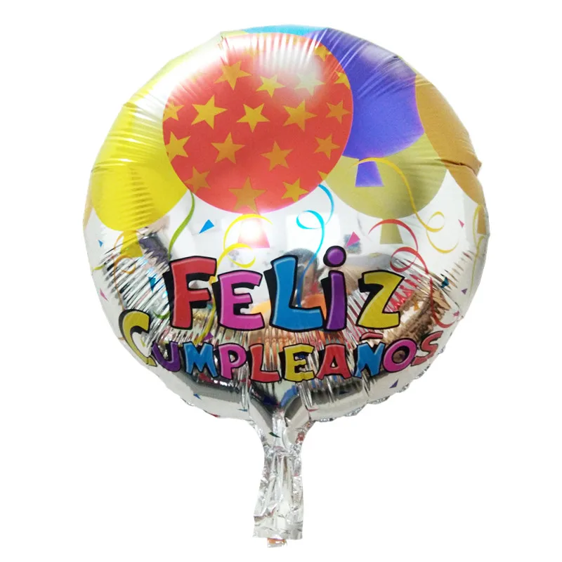 BINGTIAN Специальное предложение 0,19 с днем рождения воздушный шар мультфильм Детские игрушки партия украшений Алюминиевая Пленка воздушный шар