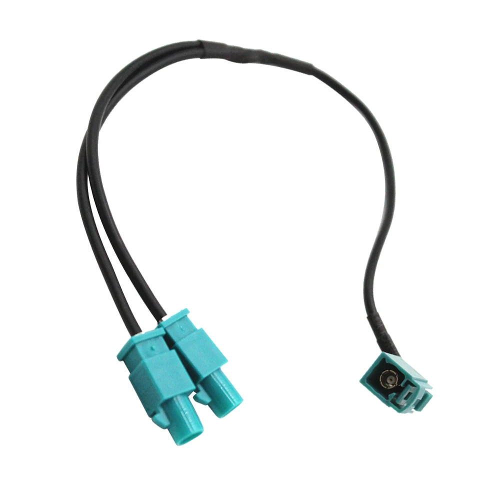 

Car Radio Antenna Aerial Adapter Cable Connectors For Fakra Angle Connector - with 2 Pcs For FAKRA(Z) Plug For AUDI VW SKODA