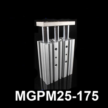 

MGPM25-175 Bore 25mm Stroke 175mm Compact Guide Air Cylinder Double acting MGP PNEUMATIC Three rod SLIDE TABLE CYLINDER ACTUATOR