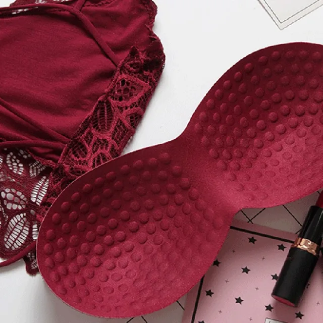 Female Bralette Lingerie Woman Intimates Sexy Floral Lace BH Bras for Women Full Cup Embroidery Solid Colour Padded Push-up Bra 26 UT0465(6)