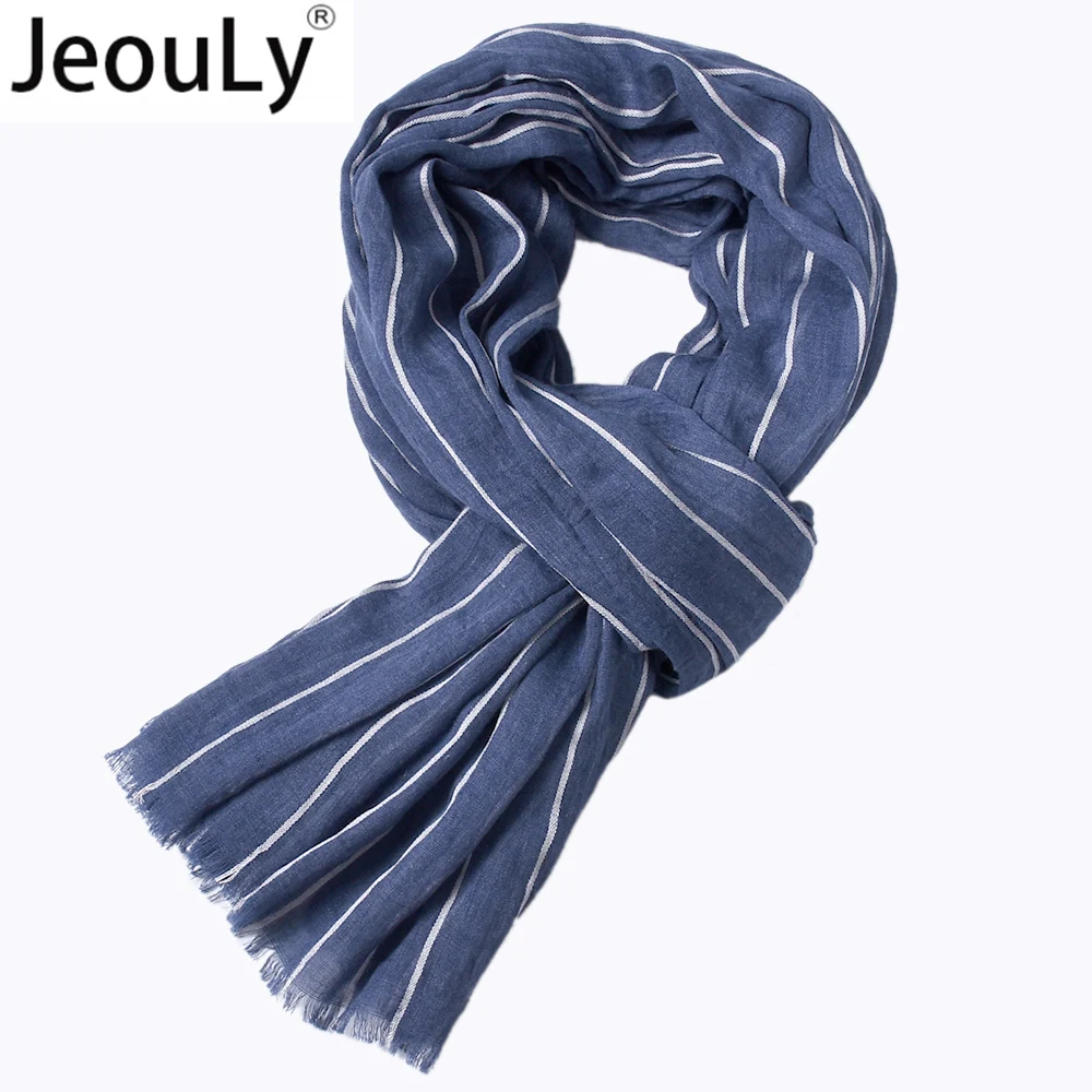 

JeouLy men scarf tartan tassel striped fashion warn scarves winter autumn long Scarf Business Man style Wraps brand design RED