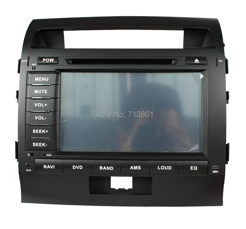 Perfect 8 inch 2 din Android 6.0 for Toyota land cruiser 2008 2010 car dvd,gps navigation 4G,4 core,16G,1024 x 600,Russian,English 5