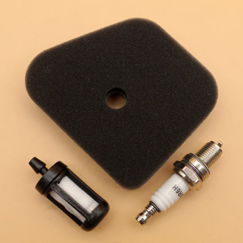 Air Filter Fuel Filter Spark Plug Fit STIHL FS87 FS90 FS100 FS110 FS130 HT100 HT101 KM100 KM110 KM90 HL90 HL95 HL100 Trimmer