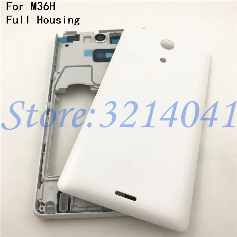 New For Sony Xperia ZR M36H C5502 C5503 Battery Cover Back Rear Door Housing Case +LCD Middle Chasis Frame Plate Replacement New For Sony Xperia ZR M36H C5502 C5503 Battery Cover Back Rear Door Housing Case +LCD Middle Chasis Frame Plate Replacement