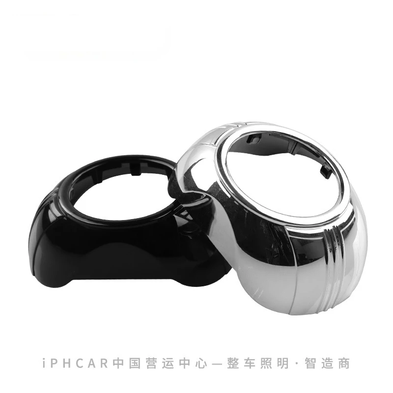 

2 pcs 3.0 inch smax H4 Easy Install Koito Q5 Bi-xenon hid projector lens shrouds Mask LHD RHD hid headlight car styling modify