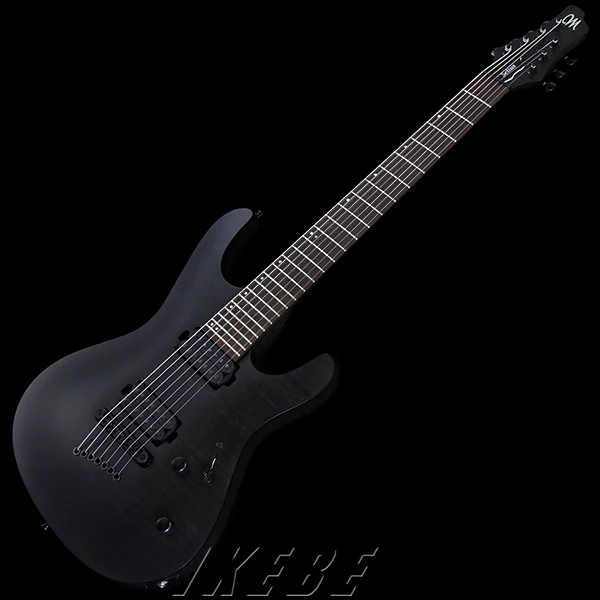 Mayones guitar mayones setius gtm 7 all t blk m 7 strings electric