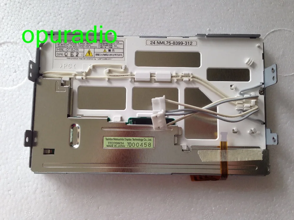 TFD70W24 LCD display with touch screen monitor for Ford Mondeo MK3 Navi DENSO (1)