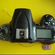 На голову с оригинальной верхней крышкой в виде ракушки в сборе с флэш-панелью для ЖК-дисплей запасная часть для цифровой камеры Nikon D7000 Камера