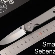 JUFULE бренд маленький Sebenza 21 D2 лезвие титановая ручка складной карманный Кемпинг Охота Открытый EDC инструмент ужин кухонный нож