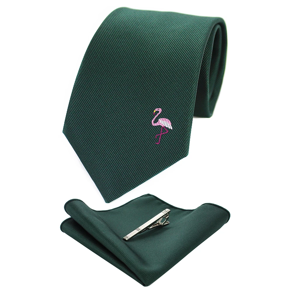 Модный мужской галстук 8 см, шелковый галстук, карманный квадратный платок, брошь, набор, ручная работа, логотип, разноцветный жаккардовый галстук, деловые вечерние платья