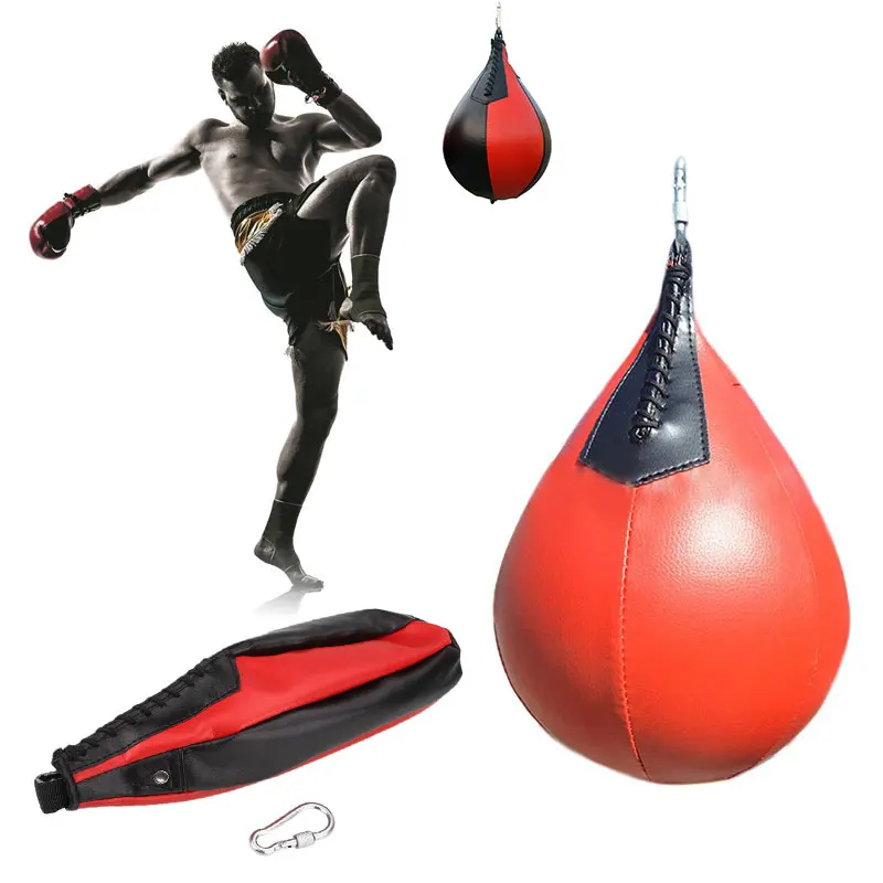 Boxing Pear Shape Punching Speedball Speed Punch Fitness Training Ball