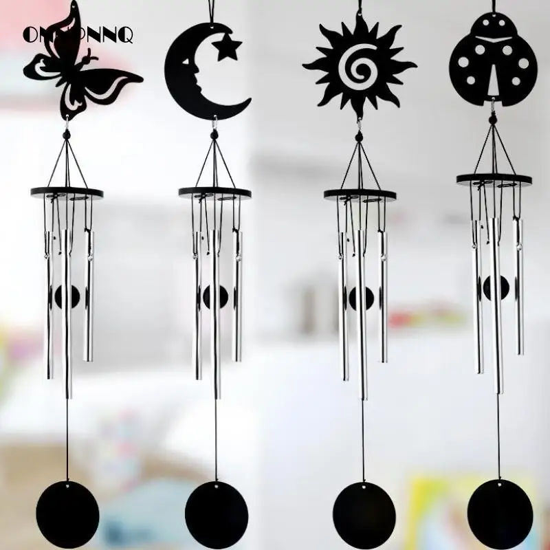 

Bells Metallic Decorative Wind Chimes Butterfly Moon Interior Pendants Wind Chimes Metal Bells Crafts Trinket Home Decoration