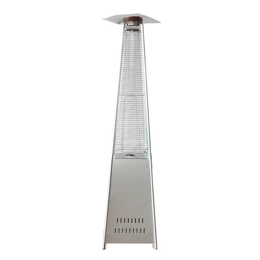 

Universal Outdoor 13Kw Convenient BBQ Grill Gas Patio Heater Garden Camping Stove Heater Silver Easy To Install