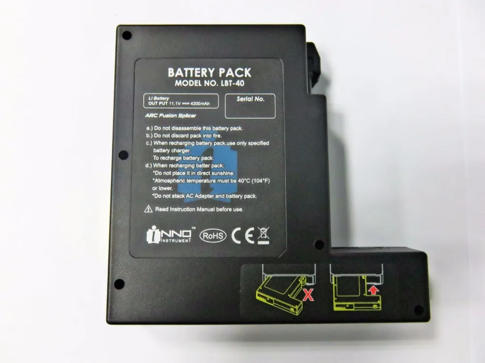 Free shipping INNO Battery Pack LBT-40 for INNO IFS-10 IFS-15 View 3 View 5 View 7 fusion splicer