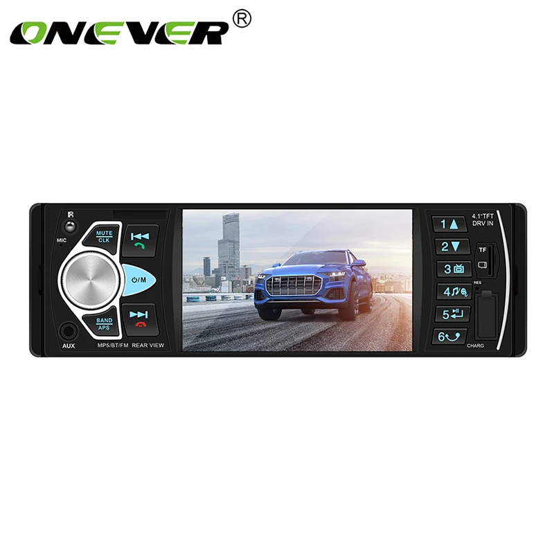 

Onever Autoradio 12V Car Radio Bluetooth 1 din Car Stereo Player AUX-IN MP3 FM Radio Remote Control for phone Car Audio NEW