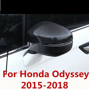 

For Honda Odyssey 2015-2018 Car Rear-view Mirror Covers Shell Rearview Mirror Edge Guards Cover Exterior decoration Accessories