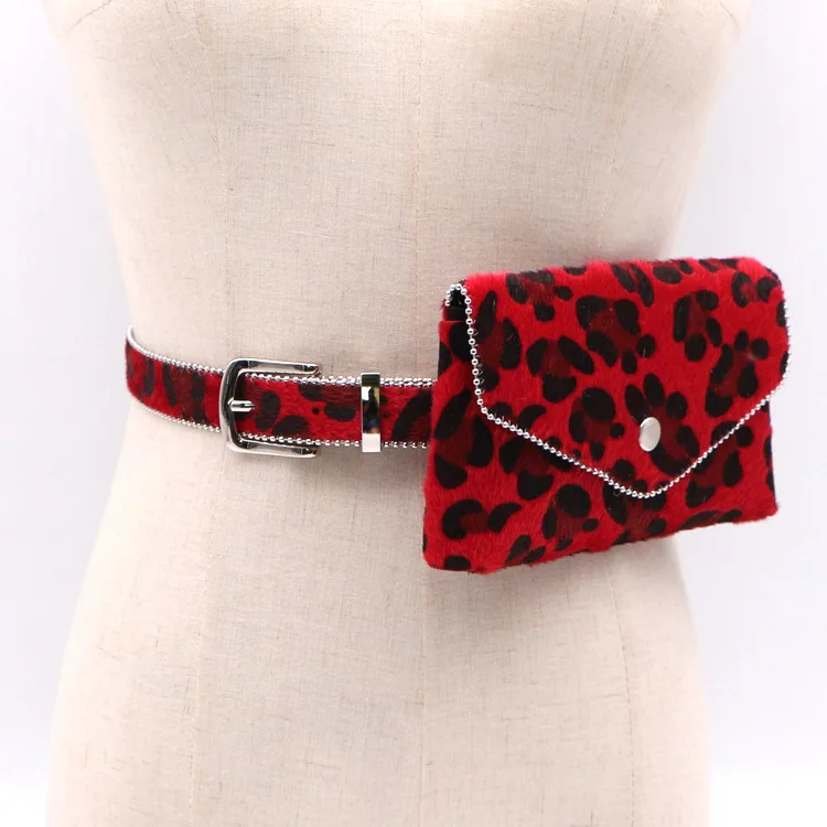 

Fashion Leopard Women Waist Bag Belt Female 2018 Brand Money Phone Waist Packs Fanny Pack for Women Waistbag Leather Bum Pouch