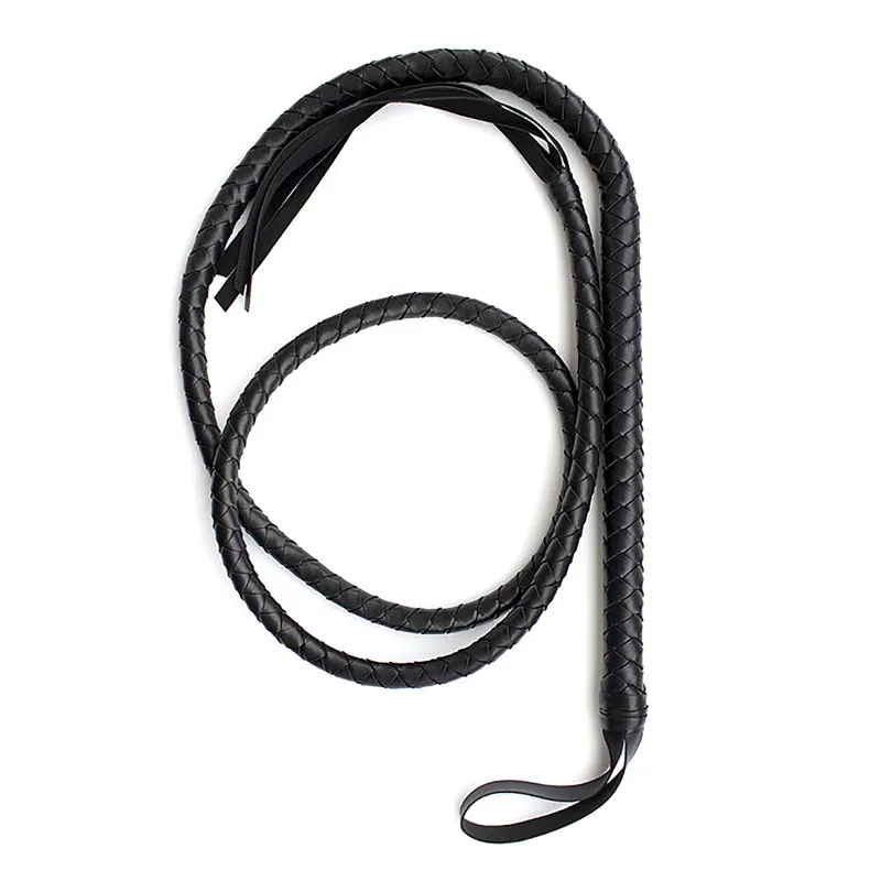 

Queen Long Whip Handmade Leather Waving Bull Whip Fantasty for couples gifts