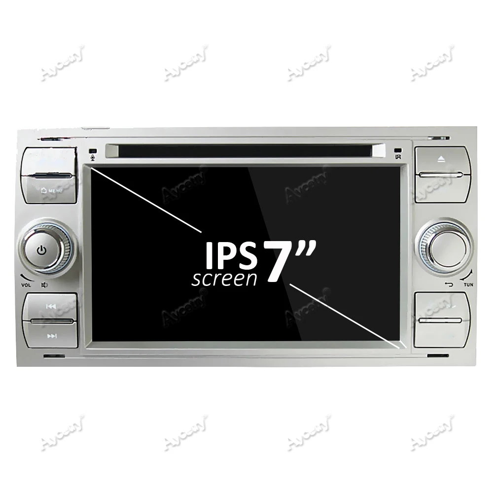 Discount 4G+64G Car DVD Player Android 9.0 2 din In Dash For Ford Transit Focus Connect S-MAX C-MAX Kuga Mondeo Car Radio GPS multimedia 16