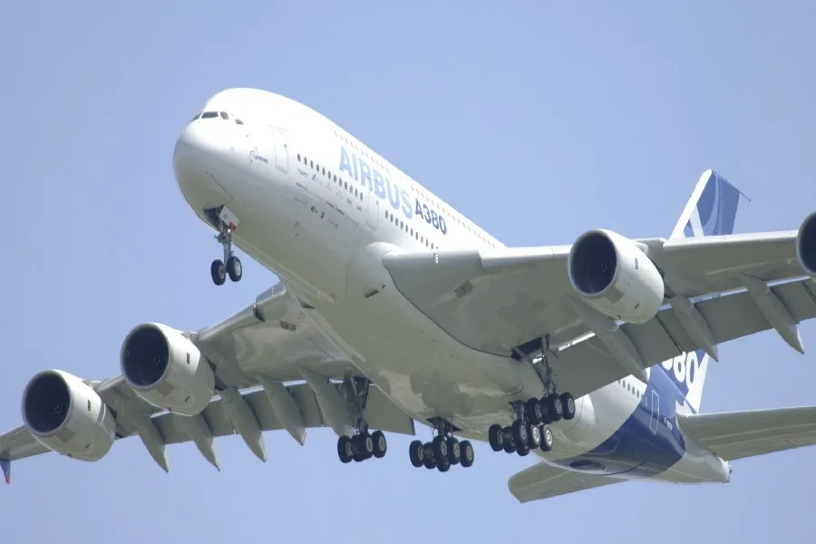 Airbus a380 постер из шелковой ткани ткань печать стикер на стену декор заказ | Дом и