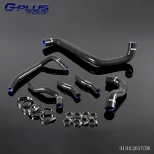 Silicone Radiator Hose Kit For Toyota Vitz Platz Yaris Echo 1SZ FE AT 1999 2005