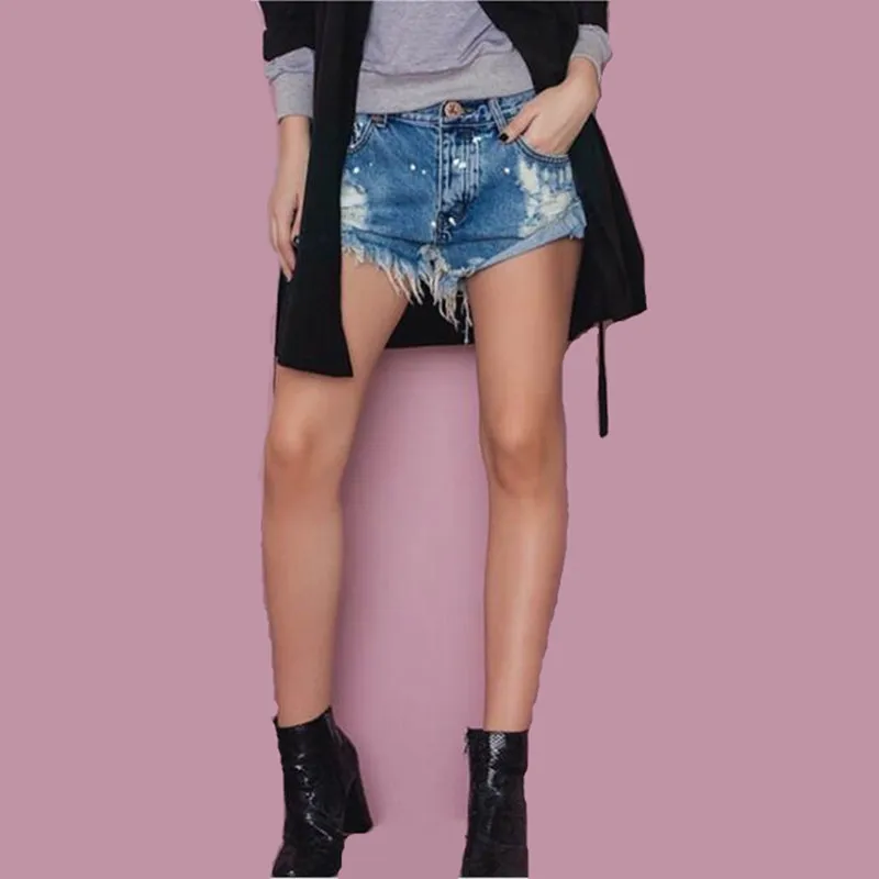 Короткие джинсы Feminino Curto женские летние микро мини джинсовые шорты сексуальные