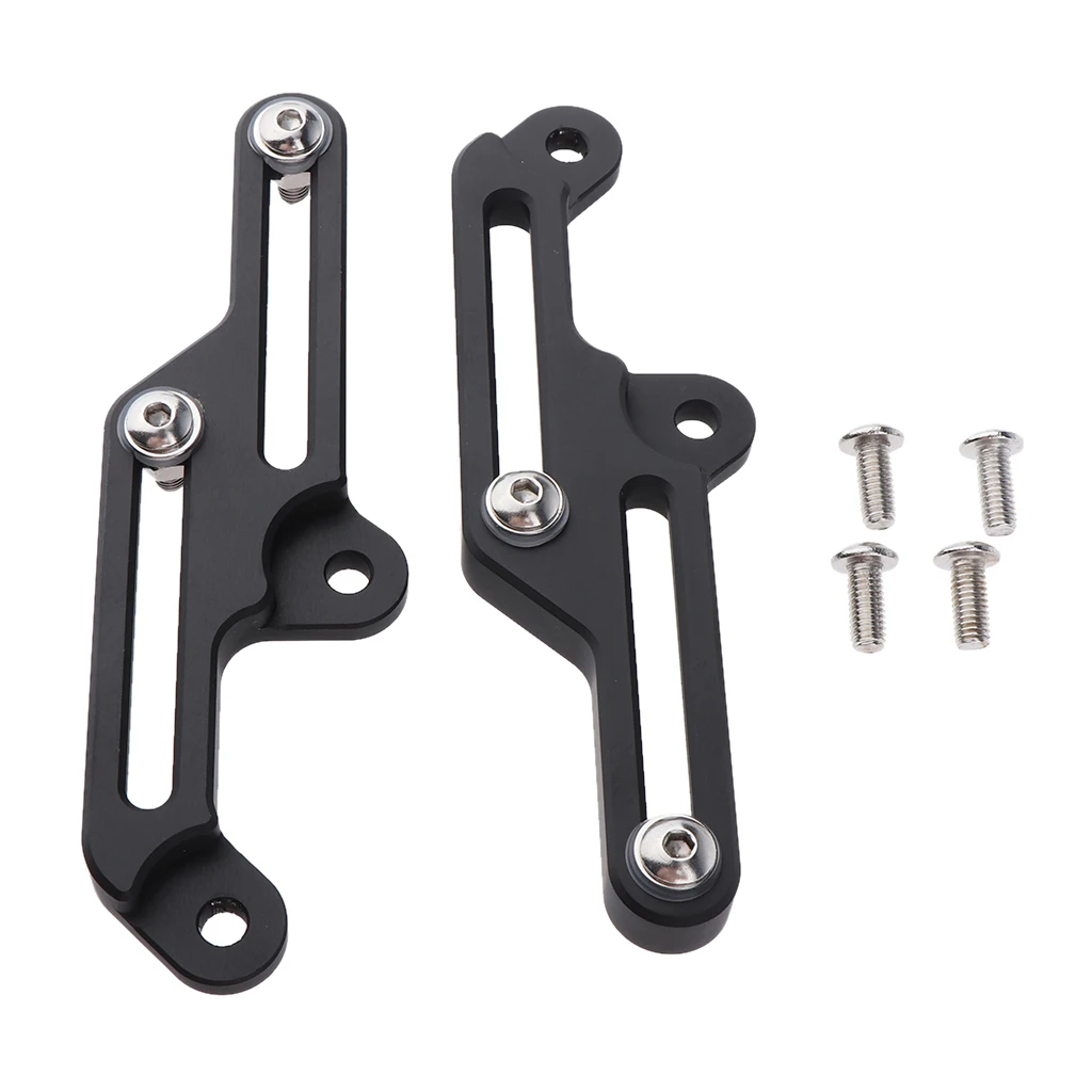 

1 Pair Motorcycle Windscreen Adjusters Black For HONDA NC700X 2012-2015 / NC750X 2012-2015 Adjustable From 12mm To 52mm