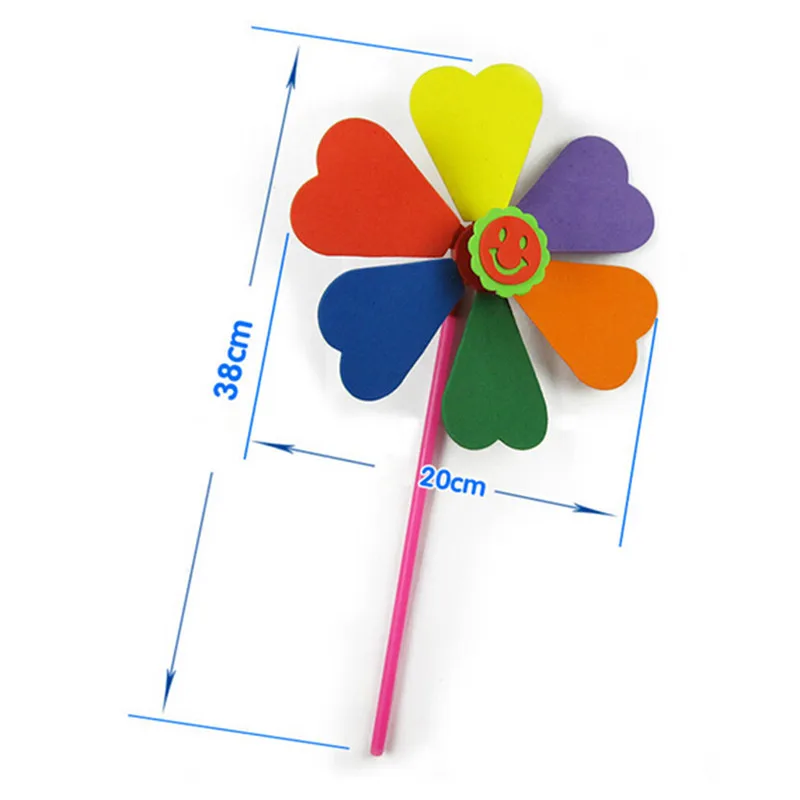 Cikoo случайный 1 шт. многоцветный для маленьких мальчиков девочек Ветряные мельницы Вертушки Игрушка DIY Классические игрушки