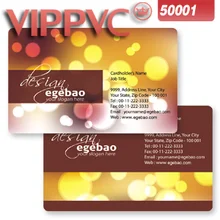 A50001 стандартная визитная карточка Размер темплит Глянцевая двусторонняя печать CR80 30mil-500 шт