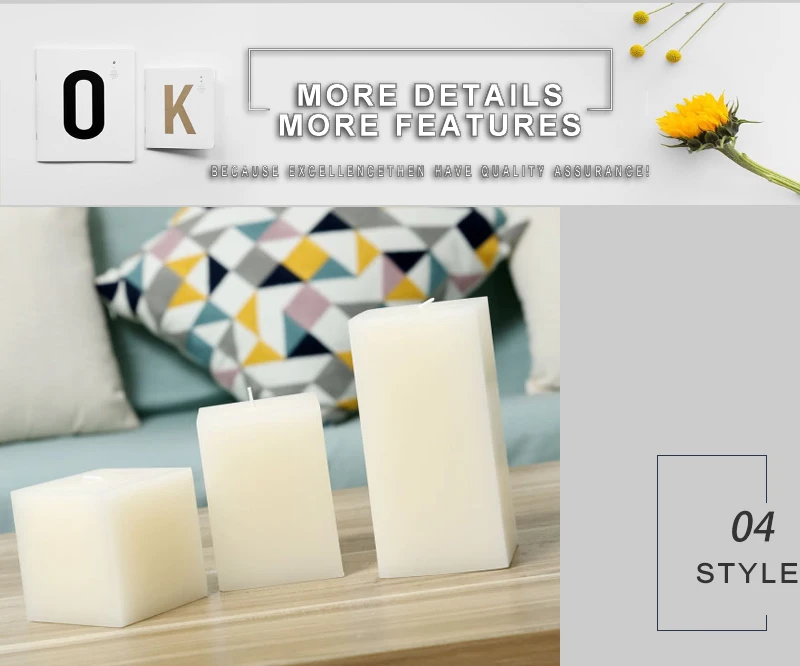 White Candle  (6)
