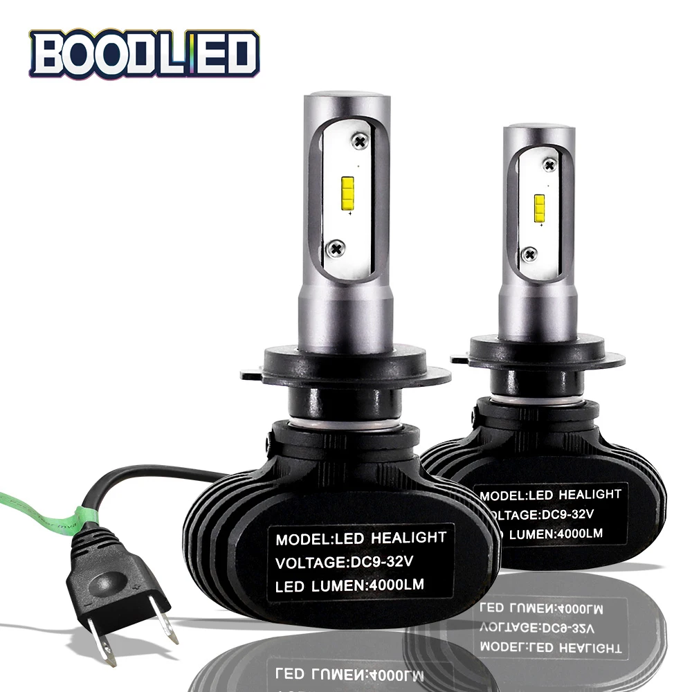 Car Headlight LED H4 H7 Led H1 H3 H11 H13 H16 880 881 9004 9005 9006 9007 Auto Car Headlight S1 Light Bulb 50W 8000LM 6500K 2pcs