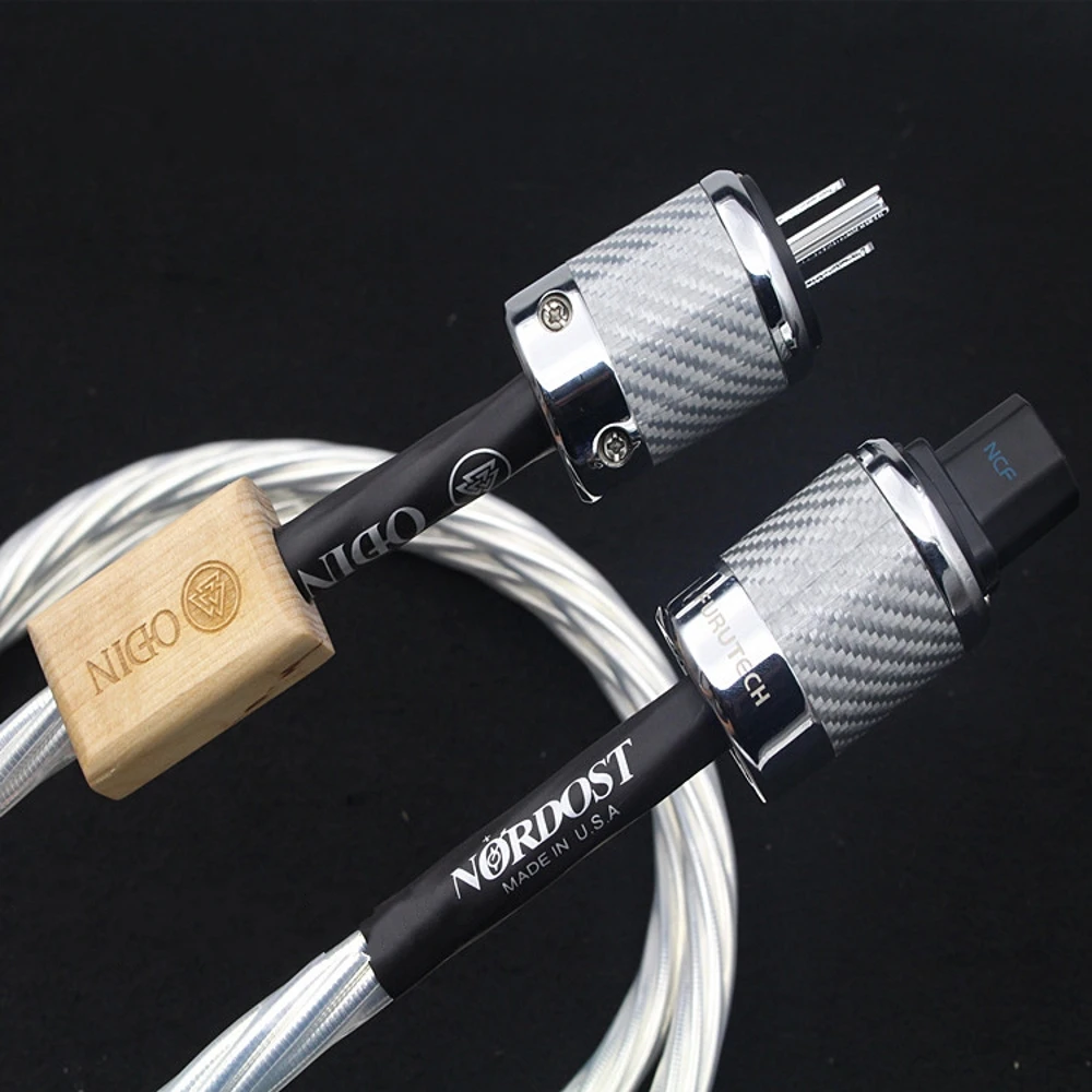 

Nordost Odin Supreme Reference Power Cable Cord US Plug EU Plug NCF Vinshle