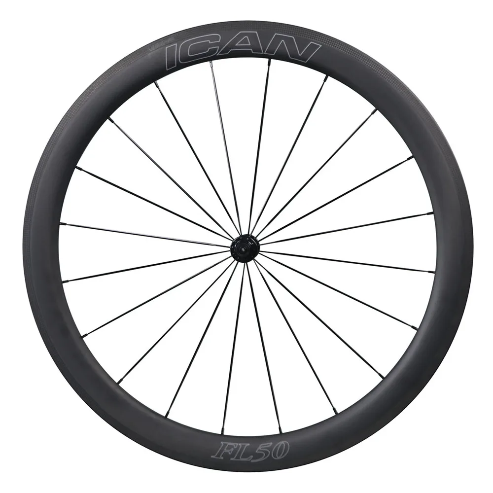 Can набор колес для карбонового дорожного велосипеда 25 мм шириной 50 мм Глубокий клинчер бескамерный готов 1578 г с 6 pawel ступицы