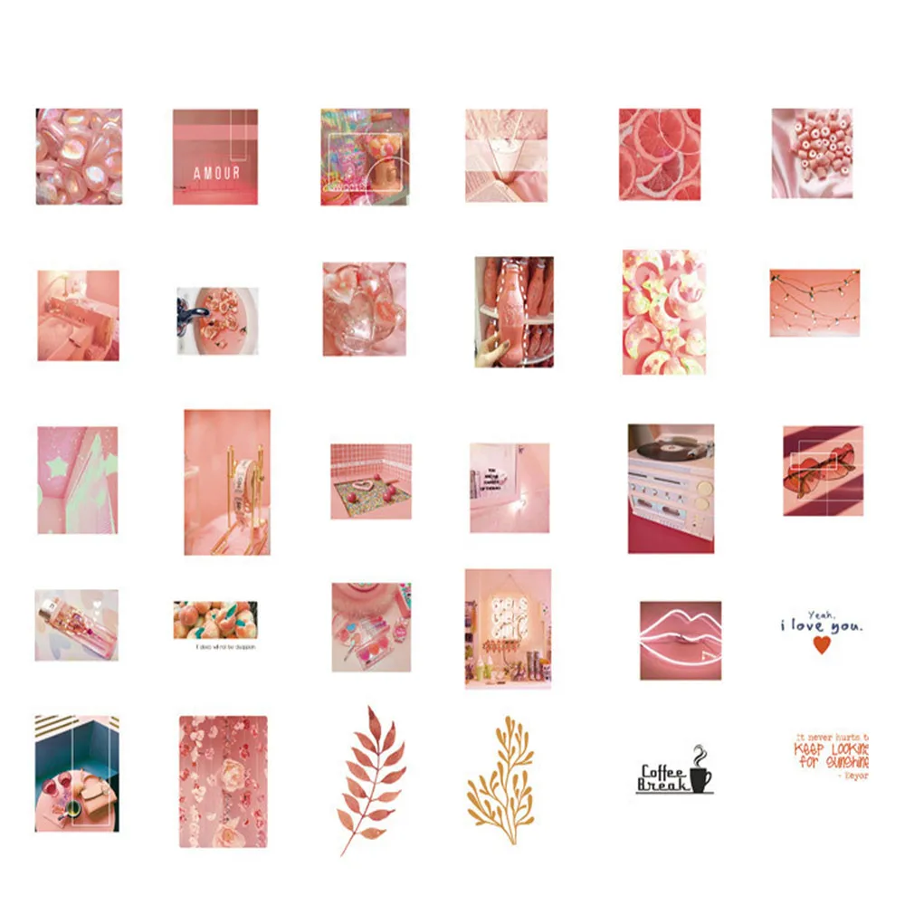 Пуля путешествия журнал наклейки японский стационарный Журнал Дневник Блокнот мини маленький хлопья Милая печать наклеек винтажный альбом для зарисовок - Цвет: 60pcs As shows