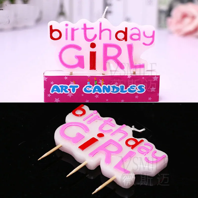 Милый красивый голубой принц розовая корона для принцессы дизайн для детей Девочки Мальчики День рождения свечи товары для украшения торта - Цвет: 13