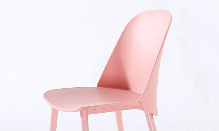 Скандинавский дизайн креативная Повседневная Кофейня мебель, обеденный стул офисный пластик минималистичный Спальня Кабинет удобный стул