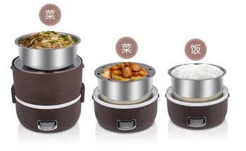 

3 layer Large Stainless Steel Lunch Box dinnerware Sets Food Container bento Lunch rice box