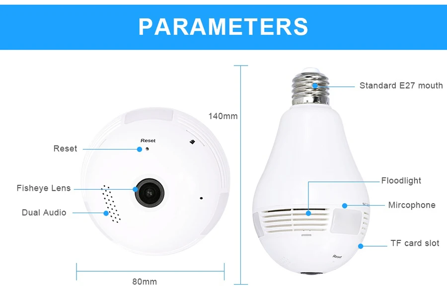 Stardot лампы Беспроводной IP Камера Fisheye 960 P панорамный 360 градусов CCTV Камера 1.3mp безопасности Wi-Fi Камера