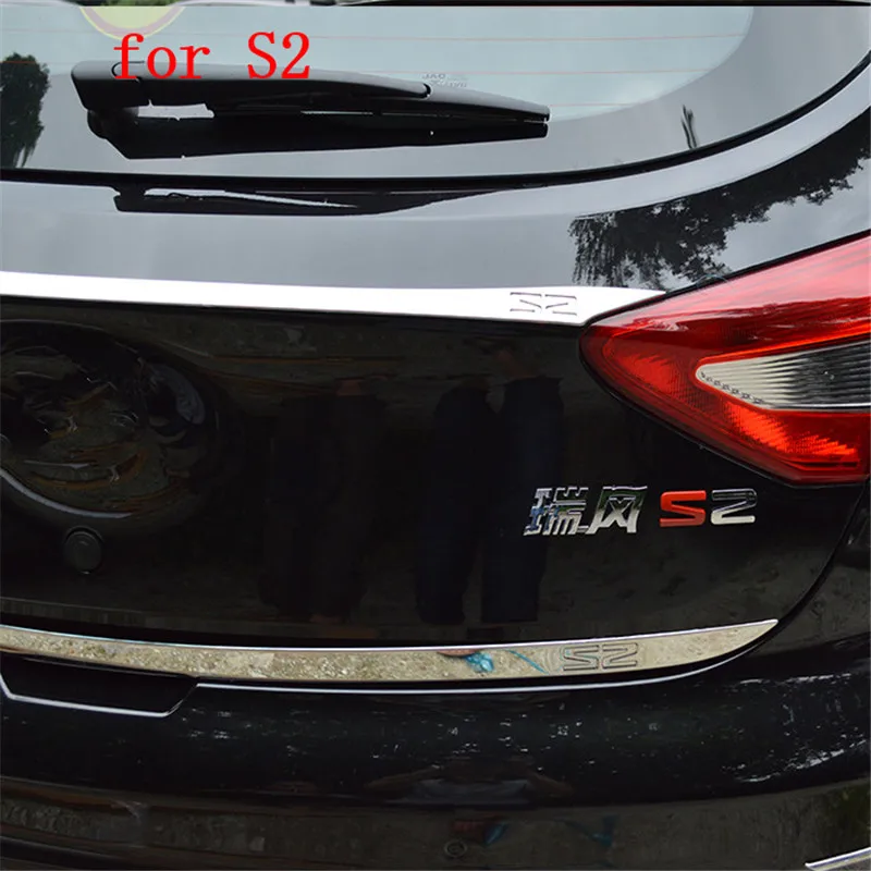 Auto-parts-304-Stainless-steel-trunk-trim-strip-rear-trim-fit-for-2015-JAC-Refine-S2 (3)