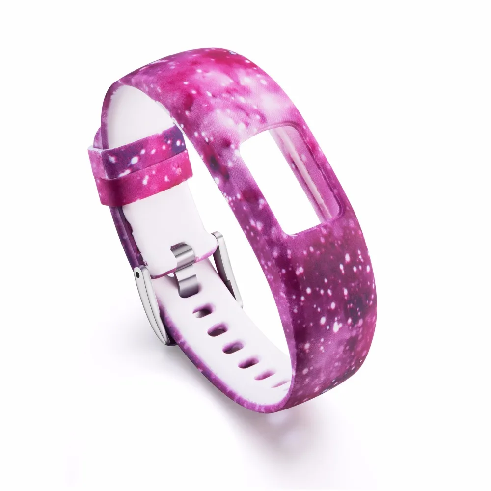 Ремешок сменный для наручных часов спортивный браслет Garmin Vivofit 4 20 цветов|Ремешки